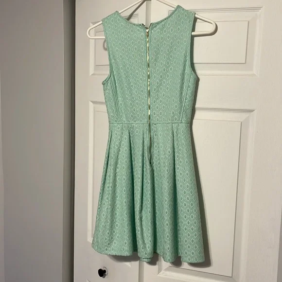 Mint green Alya womens dress-Small - Picture 4 of 6